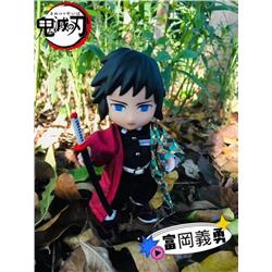 Demon Slayer Tomioka Giyuu With Clothes Anime Figure Toy Collection Doll