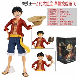 One Piece Big Size Luffy Anime Figure PVC Figure Toy 28cm