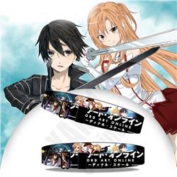 sword art online anime Wristbands