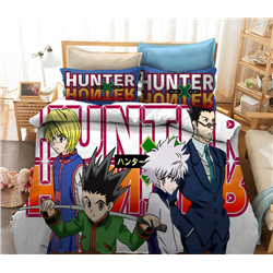 hunter hunter anime bedsheet set US-FULL 203x228cm welcome custom design