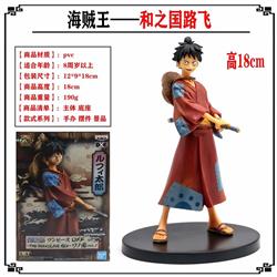 DXF One Piece Luffy Cartoon Character Model Toy Anime PVC Figures 18cm