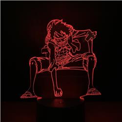 one piece anime 3d light