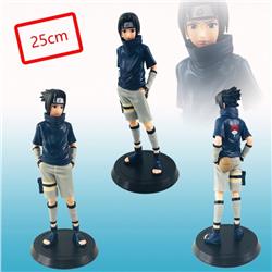 24CM Naruto Uchiha Sasuke Anime Japanese Toy PVC Figure