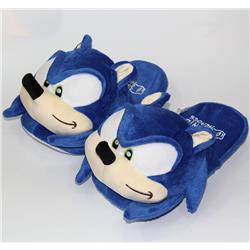 Sonic Game Cosplay Cartoon For Adult Indoor Anime Plush Slipper