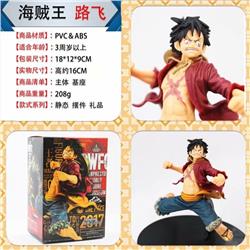 One Piece Luffy Anime Plastic Figure Cartoon Collection Toys Statue 20cm