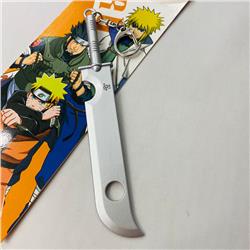 Naruto Japanese Cartoon Cosplay Anime Kunai Sword Keychain