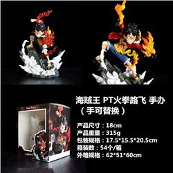 One Piece PT Luffy Cartoon Character Model Toy Japanese Anime PVC Figure