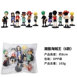 New Style One Piece Figure Toy 6 pcs/Set