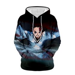 Demon Salyer Cartoon Long Sleeve Sweater Anime Hooded