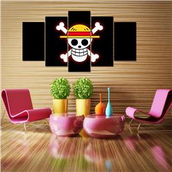 one piece anime wall printing set 20×35cm×2;20×45cm×2;20×55cm×1