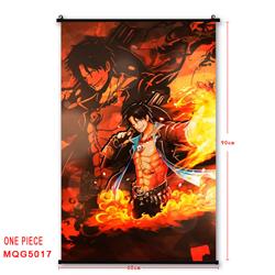 one piece anime wallscroll