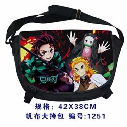 demon slayer Cartoon Japanese Anime Single Shoulder Bag