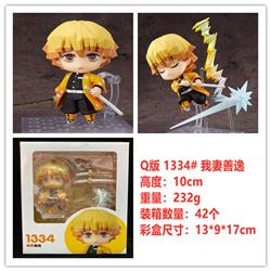 Nendoroid 1334# Demon Slayer: Kimetsu no Yaiba Agatsuma Zenitsu Anime Action Figure Toy