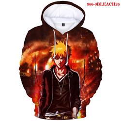 bleach anime 3d printed hoodie