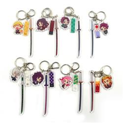 demon slayer anime keychain random selection