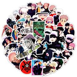 jujutsu kaisen anime sticker 50 pcs /set