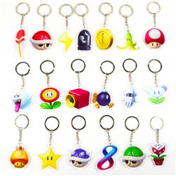 super mario keychain random selection