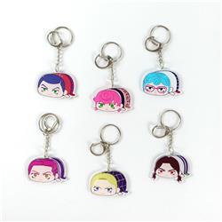 JoJo's Bizarre Adventure anime keychain random selection