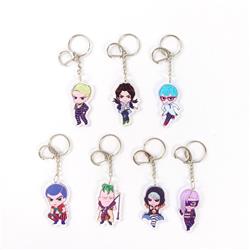 JoJo's Bizarre Adventure anime keychain random selection