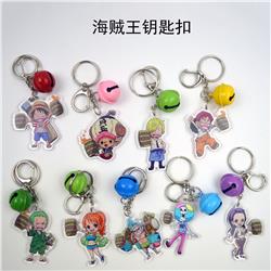 one piece anime keychain random selection