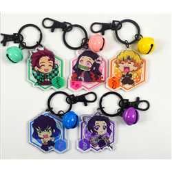 demon slayer anime keychain random selection