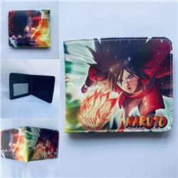 Naruto Full color two fold short wallet purse 249