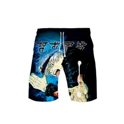 jujutsu kaisen anime 3d printed short pants
