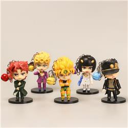 jojos bizarre adventure anime figure keychain price for a set