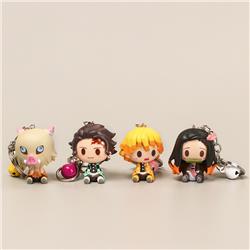 demon slayer anime figure keychain price for a set