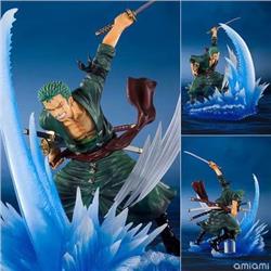 Zero One Piece Zoro Cosplay Cartoon Character Model Toys Statue Anime PVC Figure