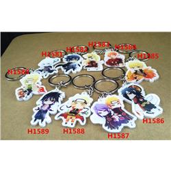 naruto anime keychain