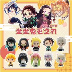 Demon Slayer Kimets anime figure price for a set of 10 pcs