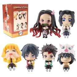 Demon Slayer anime figures price for a set of 6pcs