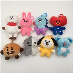 BT21 anime plush toys price for a set of 8 pcs