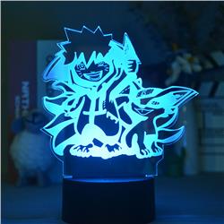 Naruto anime 7 colours LED light