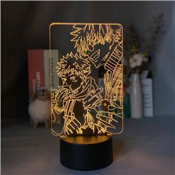 Jujutsu Kaisen anime 7 colours LED light