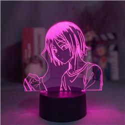 Haikyuu anime 7 colours LED light