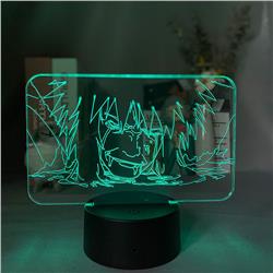 Naruto anime 7 colours LED light