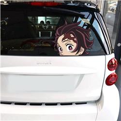 demon slayer anime car sticker 14*19cm