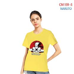 Naruto anime 7 colours T-shirt for lovers