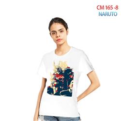 Naruto anime 7 colours T-shirt for lovers