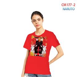 Naruto anime 7 colours T-shirt for lovers