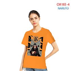 Naruto anime 7 colours T-shirt for lovers