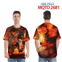 one piece anime tshirt