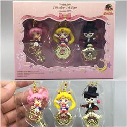 Sailor Moon anime figure dolls set(3pcs a set)