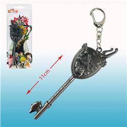 The Seven Deadly Sins anime keychain