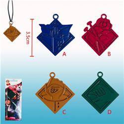 Jujutsu Kaisen anime necklace, price for a set of 4 pcs