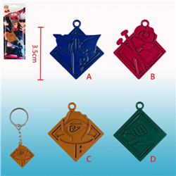 Jujutsu Kaisen anime keychain price for a set of 4 pcs