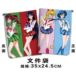 sailormoon anime file bag