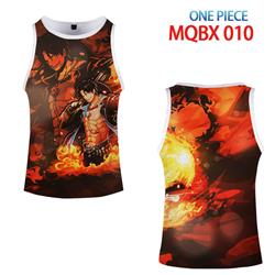 one piece anime vest